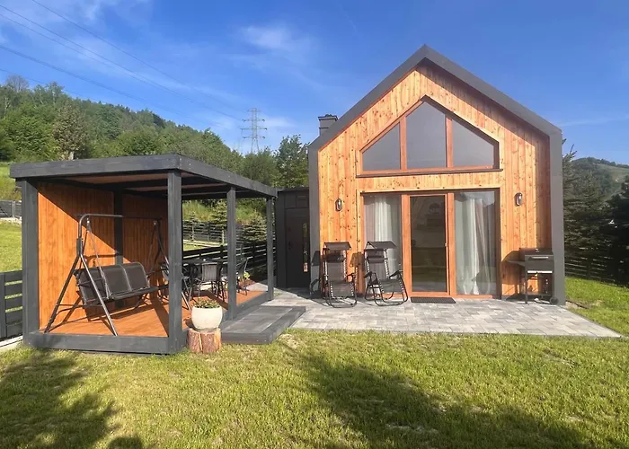 Feriehus Maly Tiny W Gorach Z Kominkiem ,